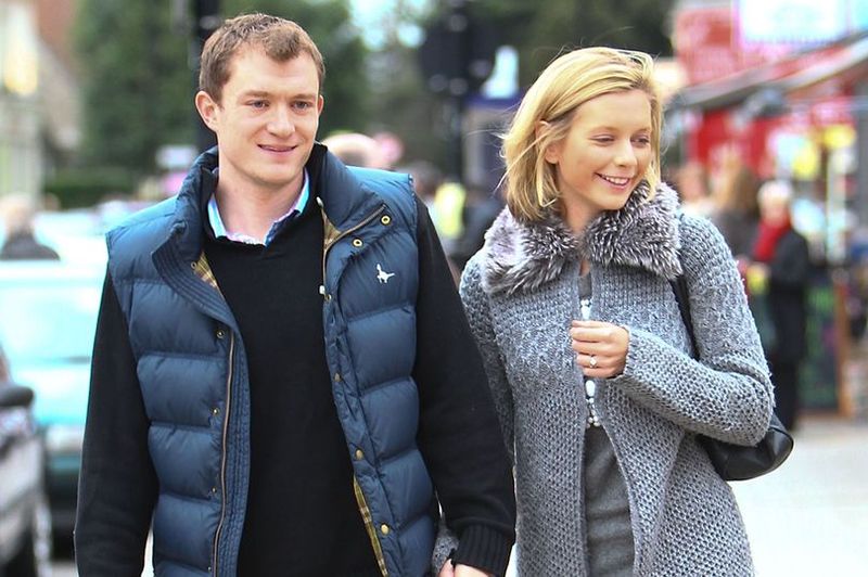 Jamie Gilbert và vợ cũ Rachael Riley