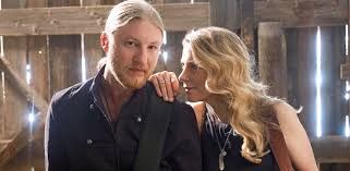 Foto de Derek Trucks com a esposa Susan