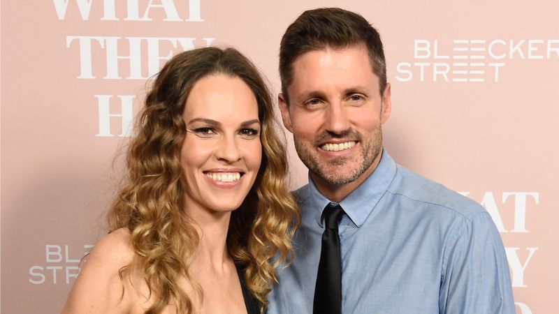 Hilary Swank e Philip Schneider