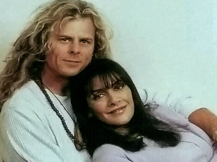 Marina Sirtis og ektemannen Michael Lamper