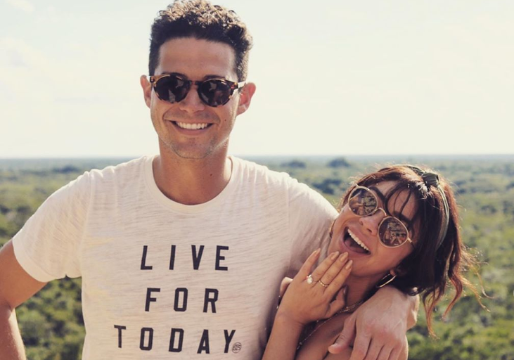 Sarah Hyland et son fiancé Wells Adam