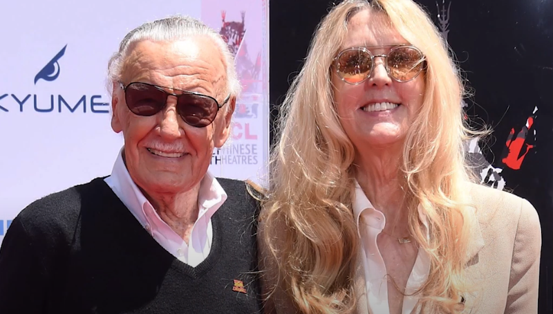 Joan Celia Lee และพ่อของเธอ Stan Lee