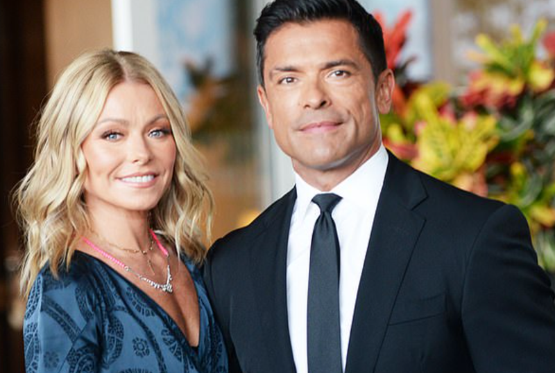 Kelly Ripa ir vyras Markas Consuelosas