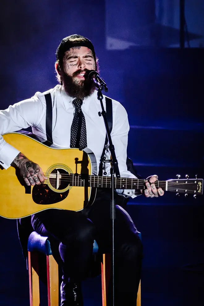  Post Malone war mit seinem letzten Album auf Tour und steht kurz vor der Veröffentlichung seines nächsten Albums, Austin.