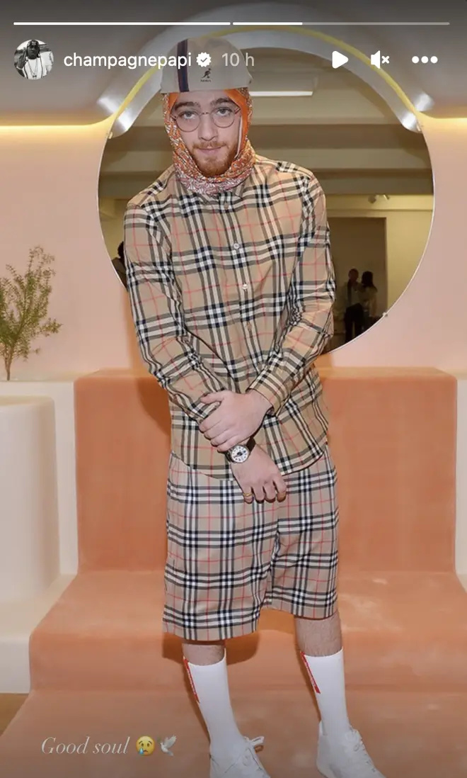Drake teilte diese süße Hommage in seinen sozialen Medien.