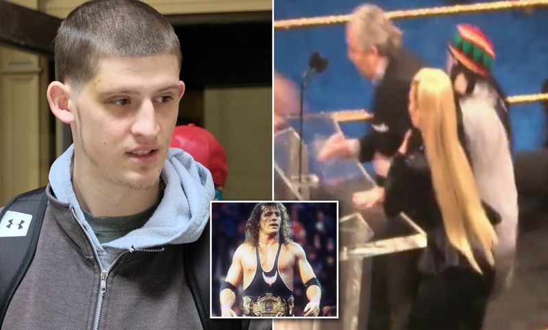 Madsen je napadel legendarnega rokoborca ​​Breta