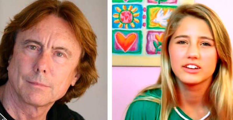 Steven och skådespelerskan Lia