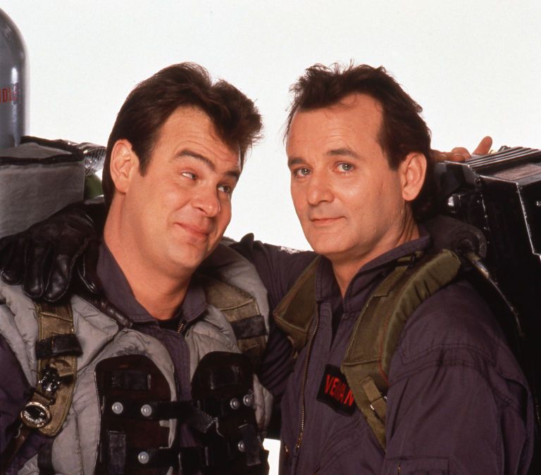 A galéria 2 szellemirtók Dan Aykroyd és Bill Murray filmeket filmez