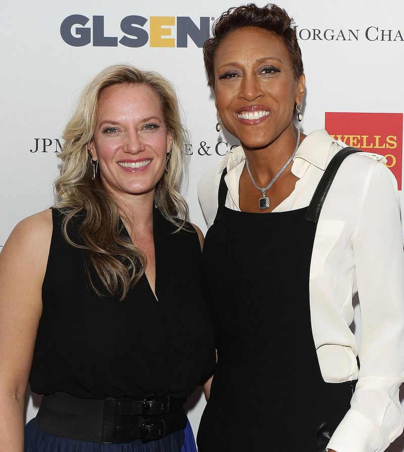 Amber Laign i Robin Roberts