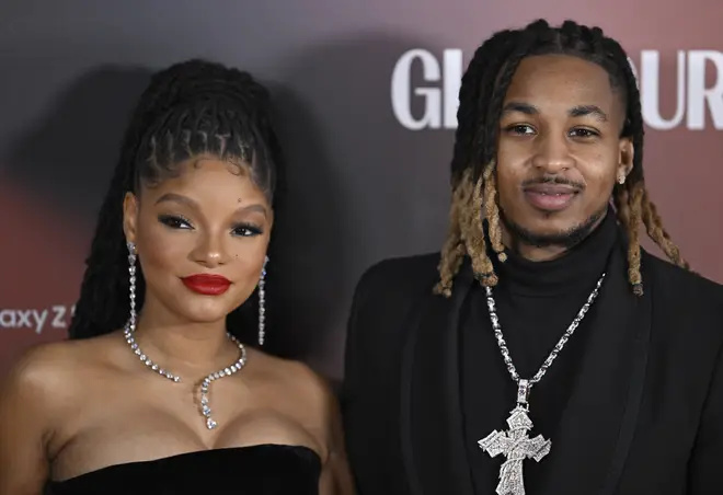 Halle Bailey und DDG im Oktober 2023.