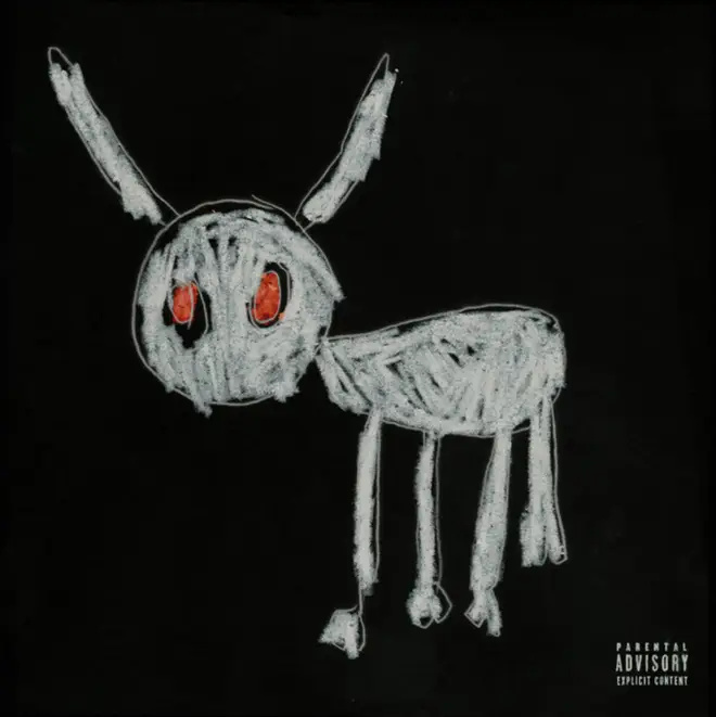 德雷克's album cover for 'For All The Dogs'.