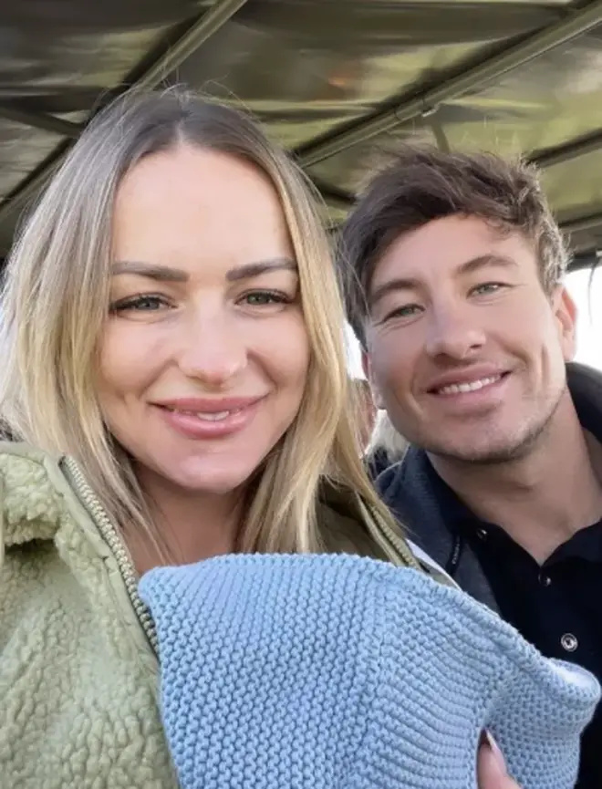   Barry y su novia Alyson.