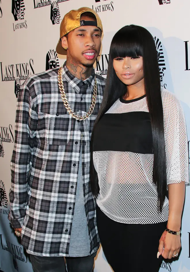 Tyga และ Blac Chyna ถ่ายเมื่อปี 2014