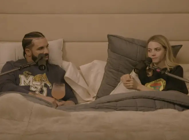   Ta intervjueeris Drake'i 2023. aasta juulis.