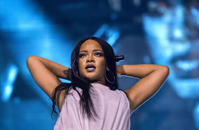   Rihanna esineb oma Anti World Touriga Stockholmis Tele2 areenil; Rootsi 4. juuli 2016.