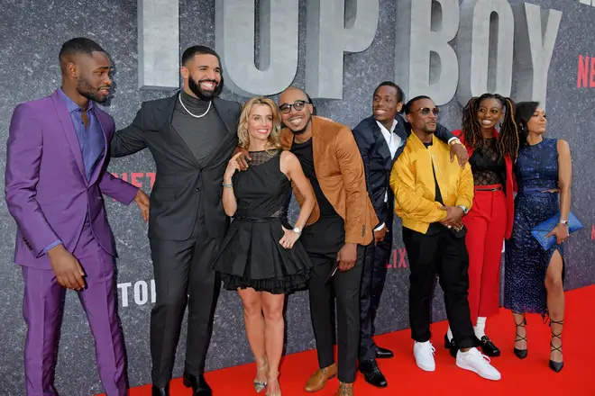 El elenco de Top Boy serie 3.