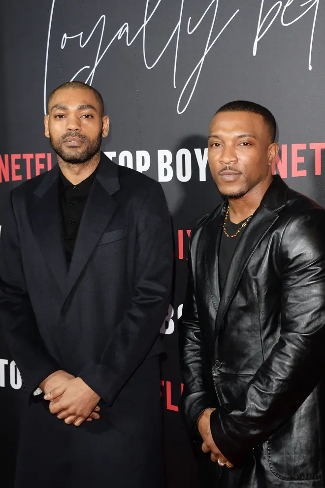   Kano y Ashley Walters.