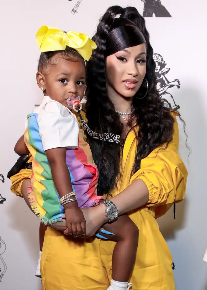 Kulture Kiari Cephus ו-Cardi B בתמונה בשנת 2020.