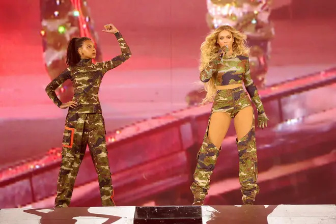 Beyoncé a nejstarší dcera Blue Ivy.