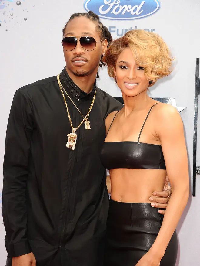 Ciara in Future na sliki leta 2013 pred razhodom.