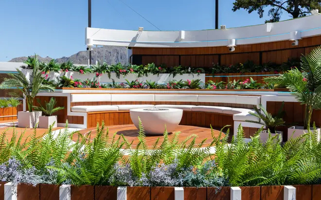   Ang kilalang fire pit ay lalabas sa Love Island All Stars.