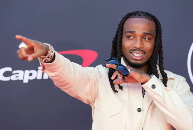  Quavo 在 2023 年 ESPY 颁奖典礼上。