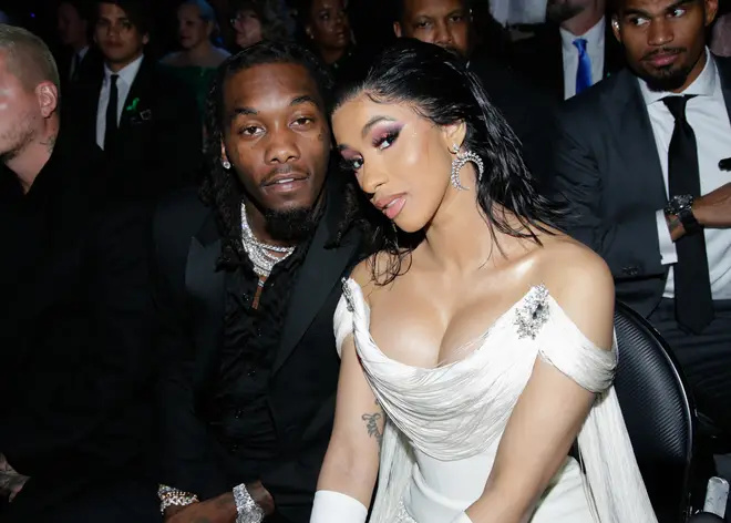   Cardi B ja Offset Grammydel.