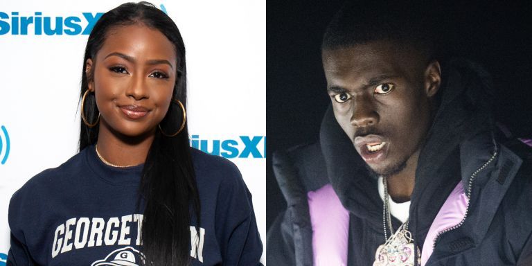 Justine Skye i były chłopak Sheck Wes
