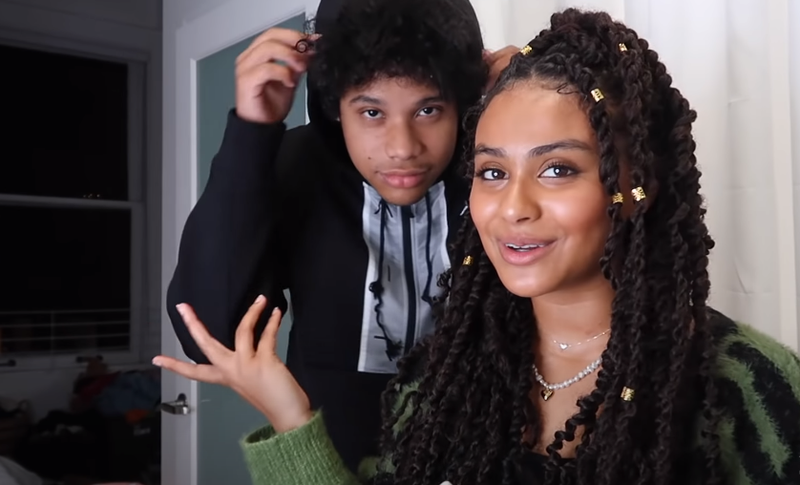 Danielle Perkins og kæresten Justin